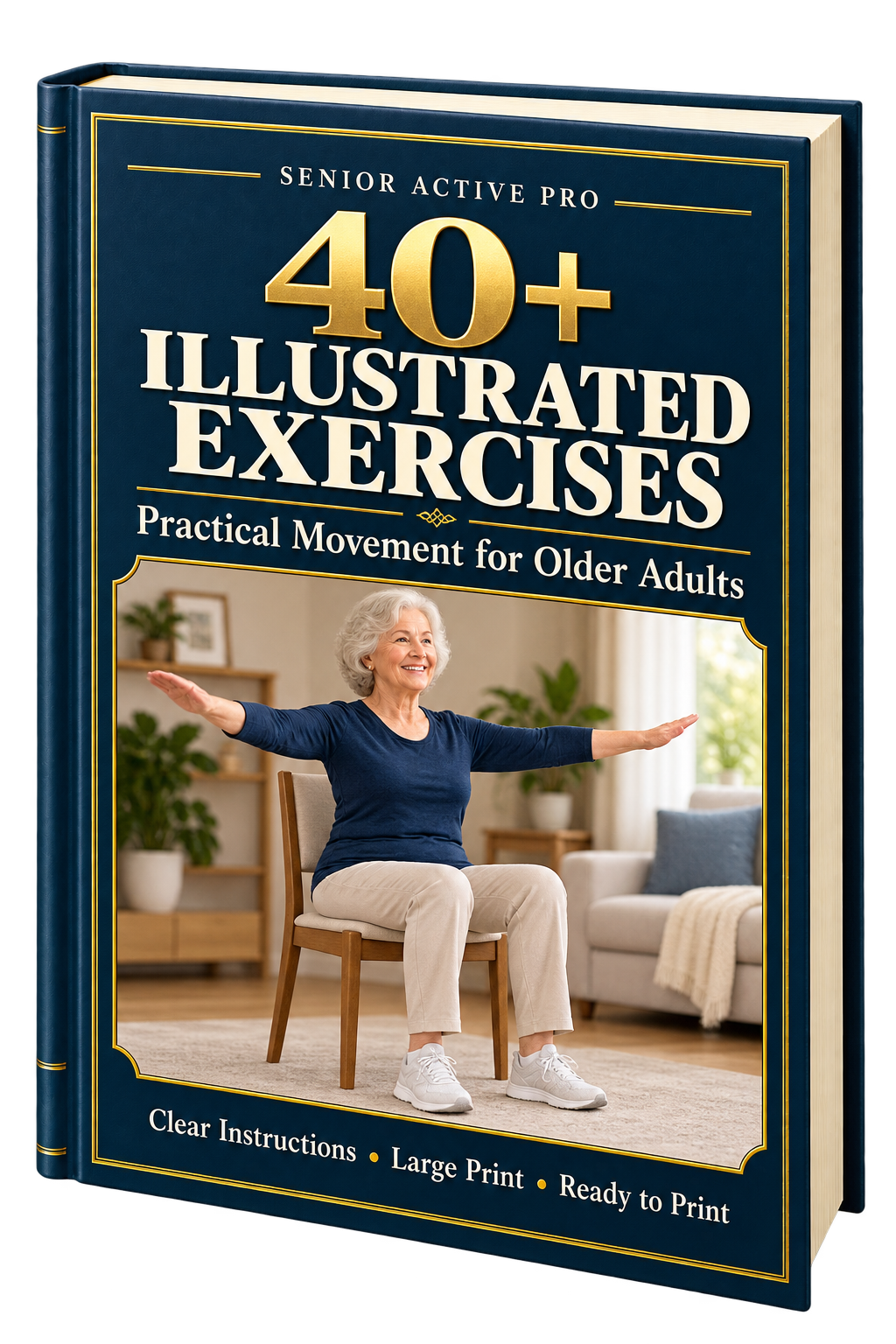 Illustrated exercises guide cover